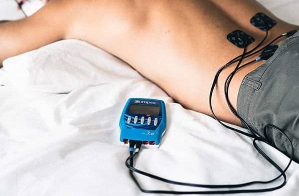 Electroestimulador muscular 80 a 100 Hz