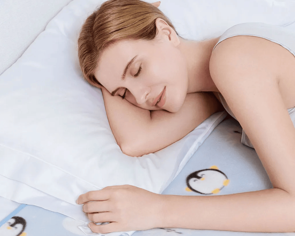 Manta eléctrica: ciclo de sueño no alterado
